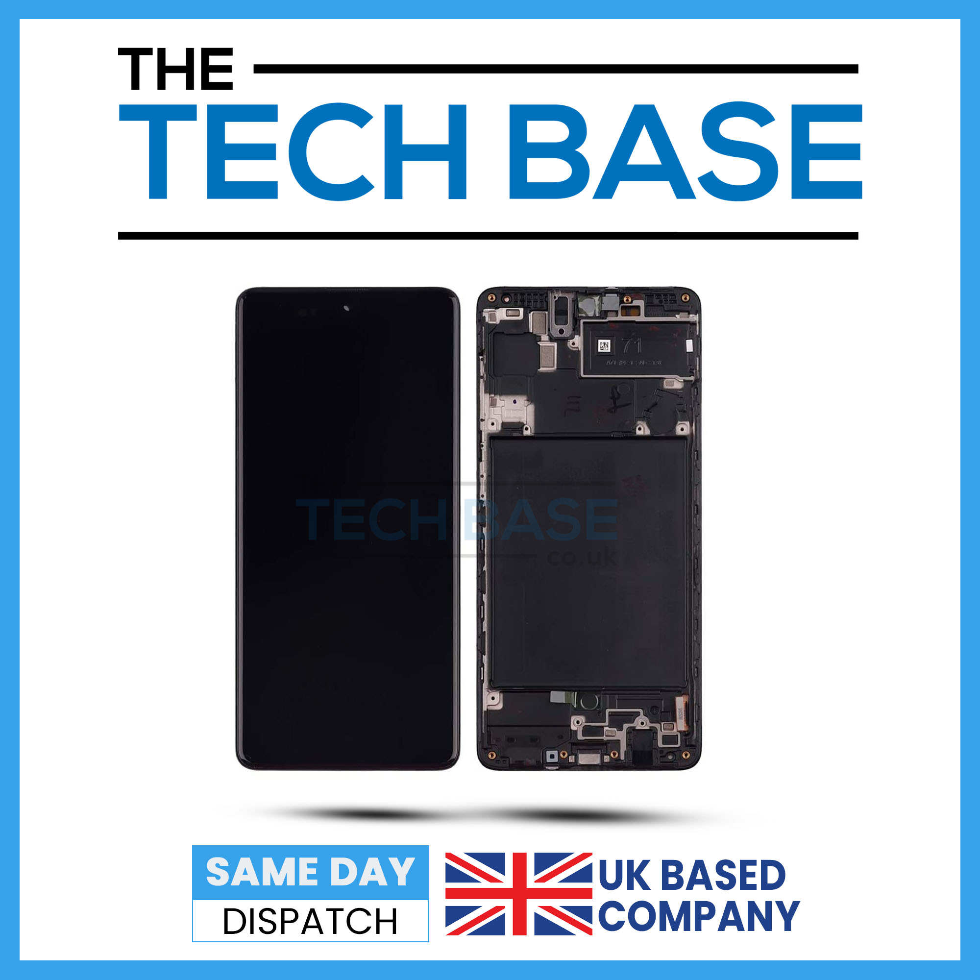 Samsung Galaxy A71 A715 Service Pack LCD Display Screen