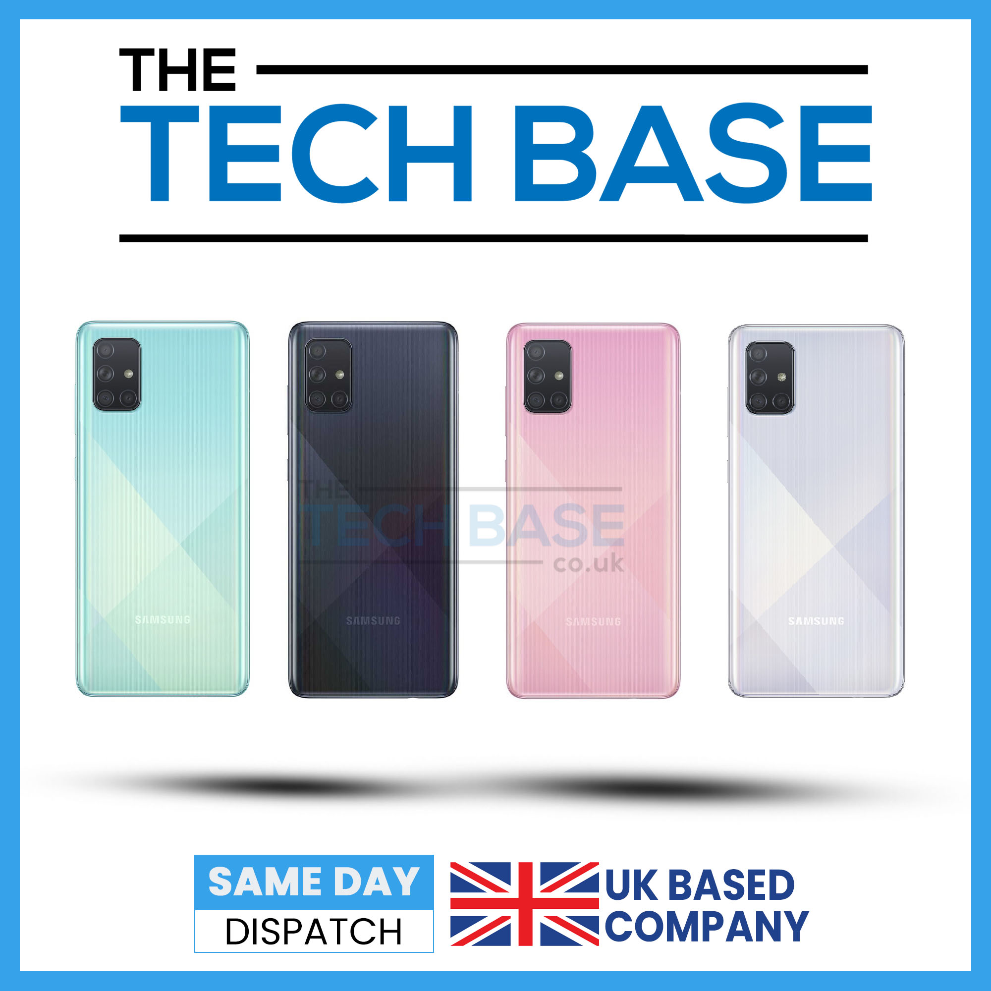 Samsung Galaxy A71 A715 Rear Back Glass with Camera Lens