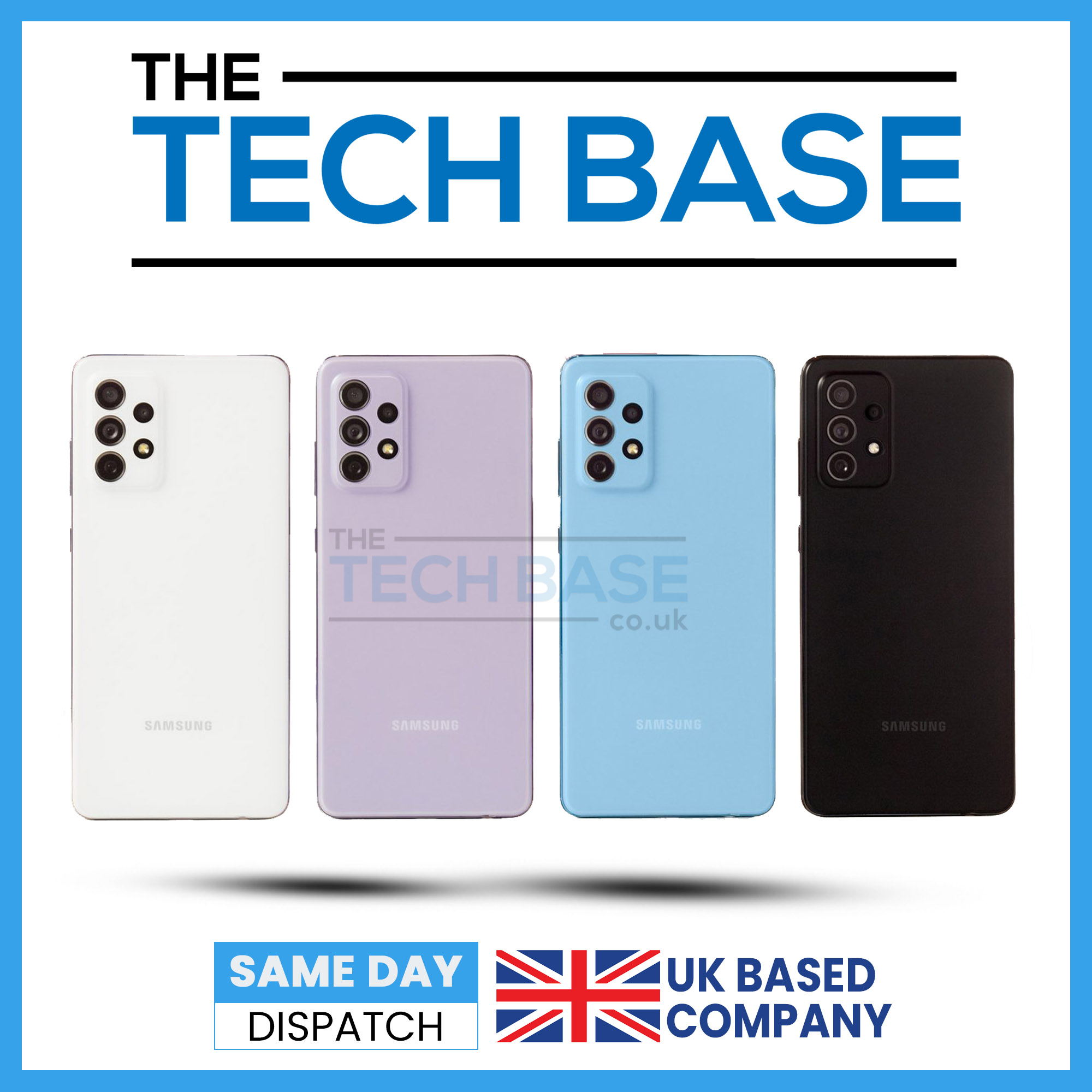 Samsung Galaxy A72 5G A726 Rear Back Glass with Camera Lens