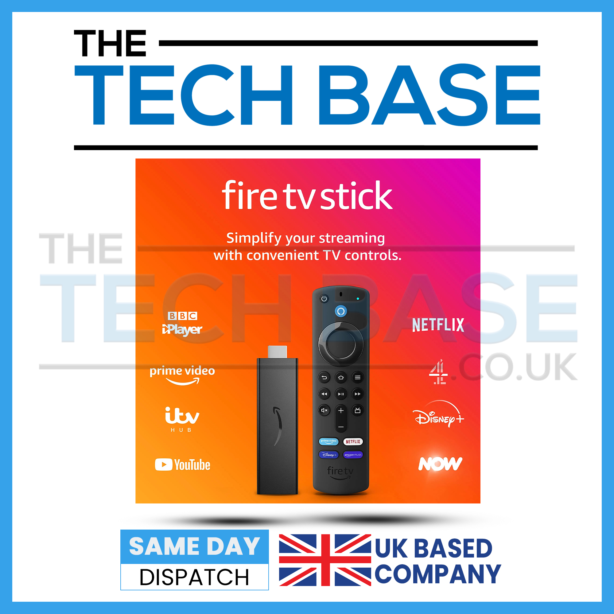 Amazon Fire TV Stick with Alexa Voice Remote Control