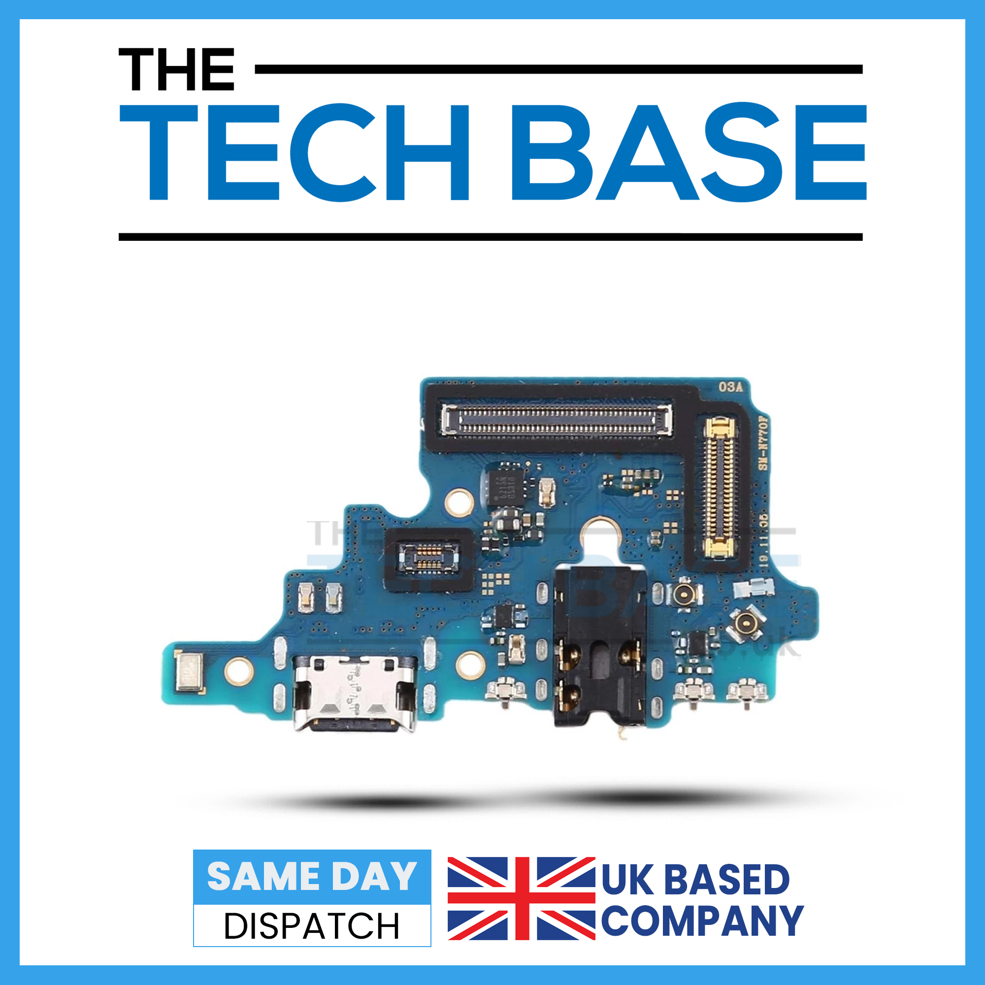 Samsung Galaxy Note 10 Lite N770 Charging Port Board with Mic Headphone Jack