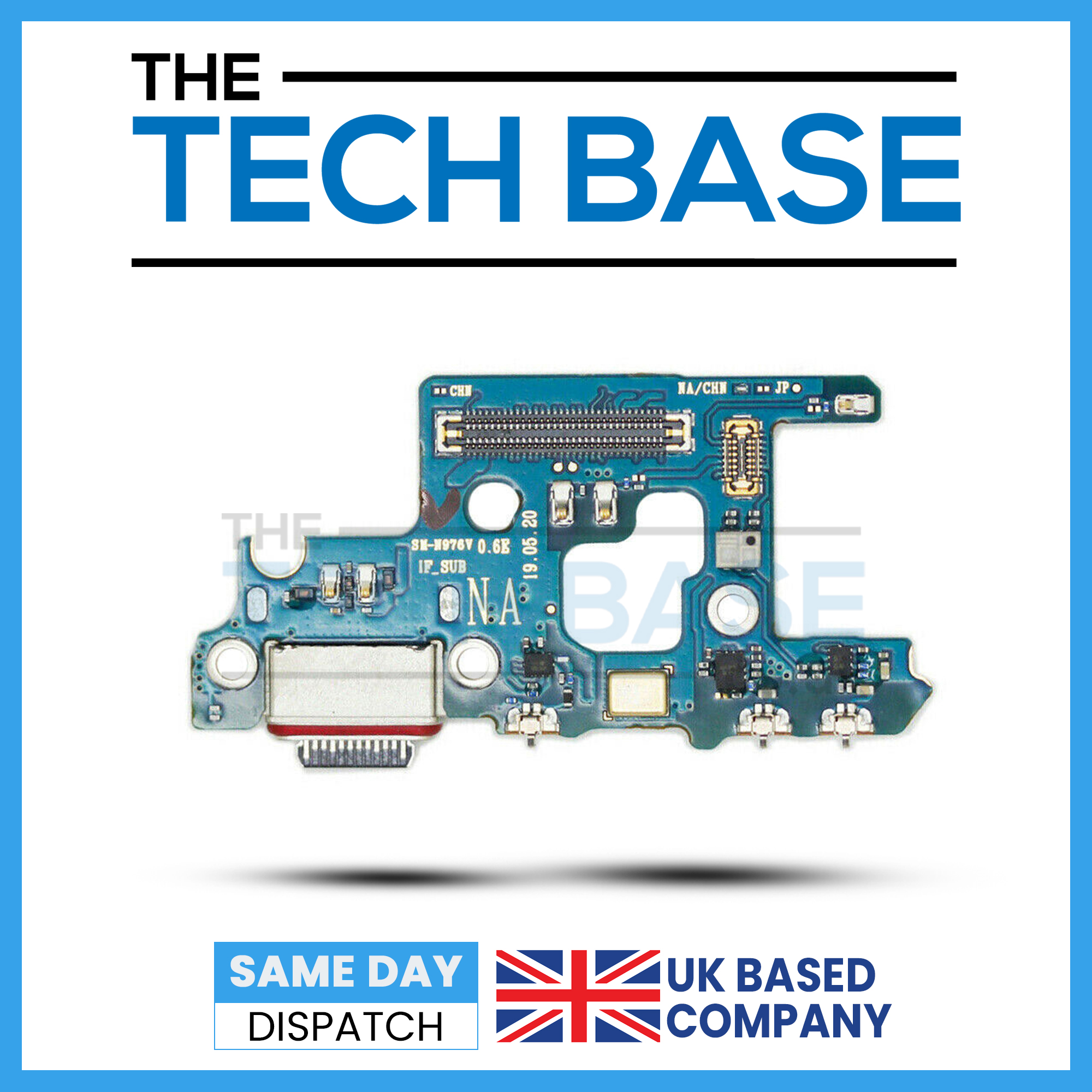 Samsung Galaxy Note 10 Plus N975 Single Mic Charging Port Board