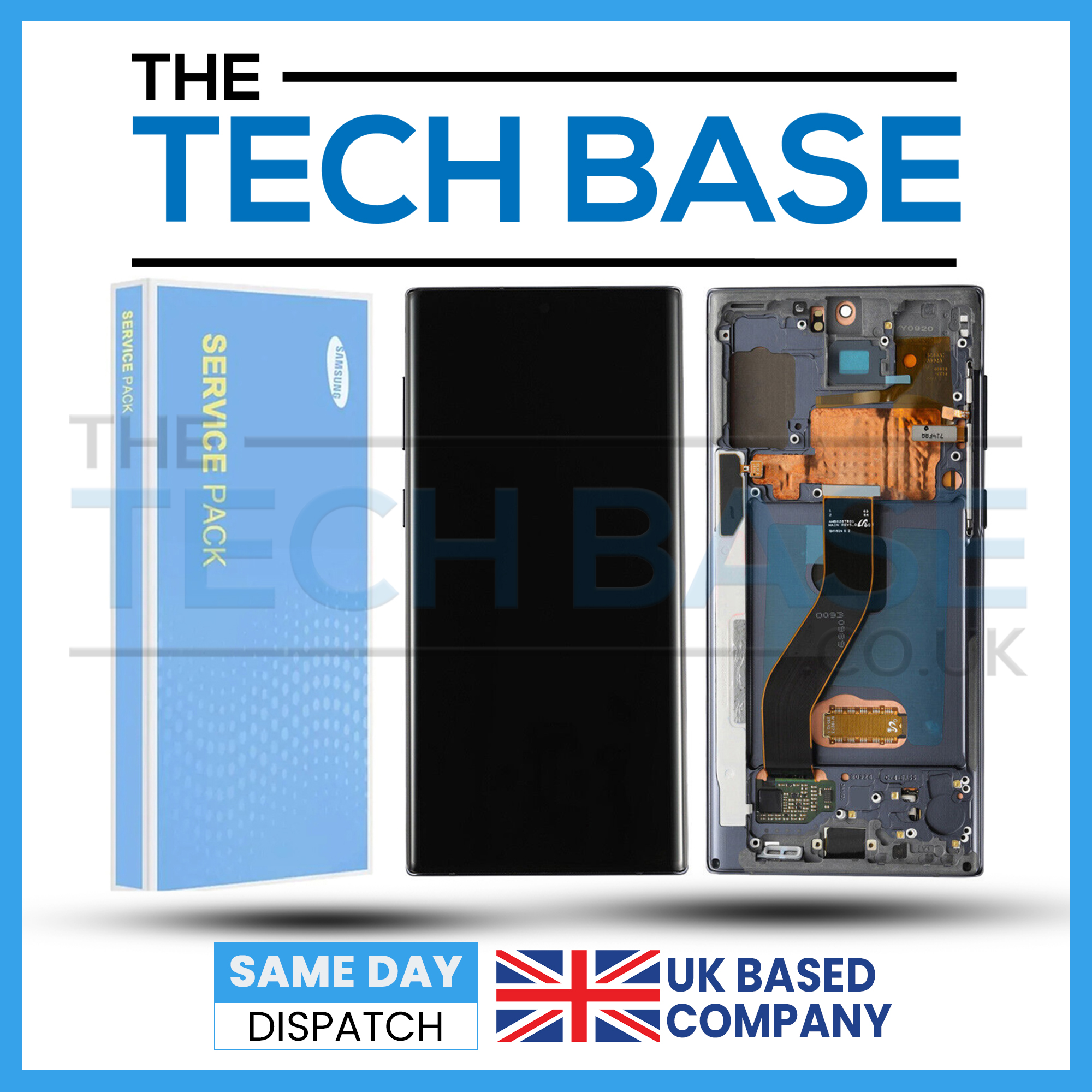 Samsung Galaxy Note 10 N970 Service Pack LCD Display Screen