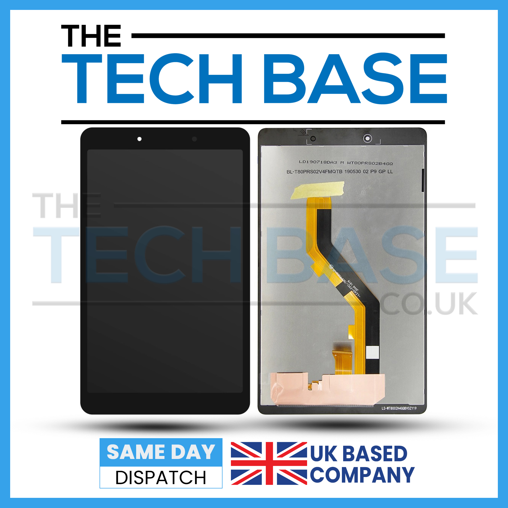 Samsung Tab A 8.0 2019 T290 T295 Complete LCD Display Screen