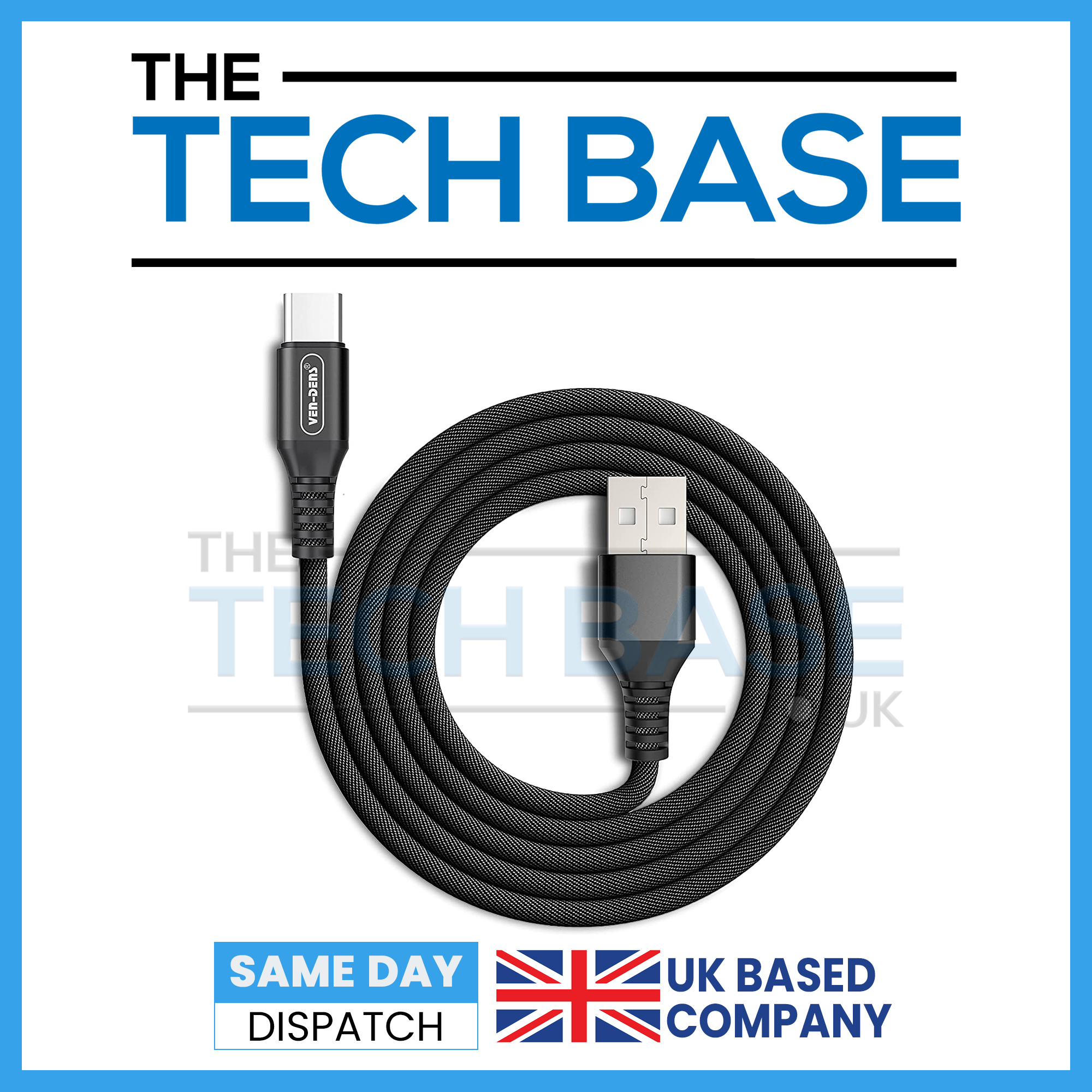 USB to Type C Charging Cable Lead for Samsung Huawei Motorola Oppo