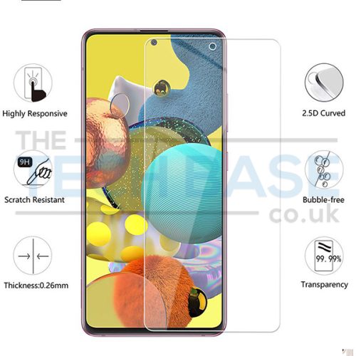 Glass Screen Protectors For Samsung Galaxy A51
