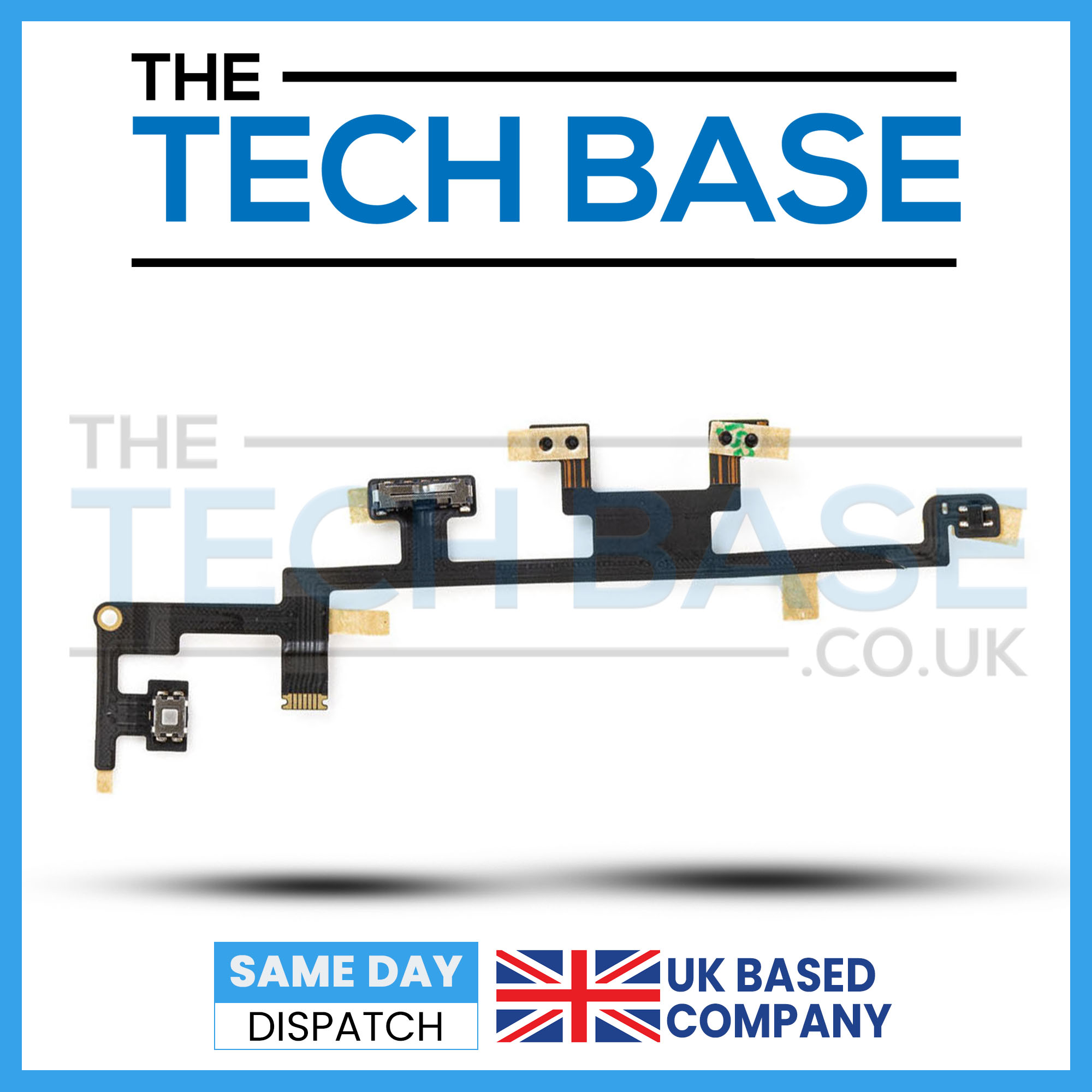 Apple iPad 3 A1416 A1430 Power and Volume Button Flex