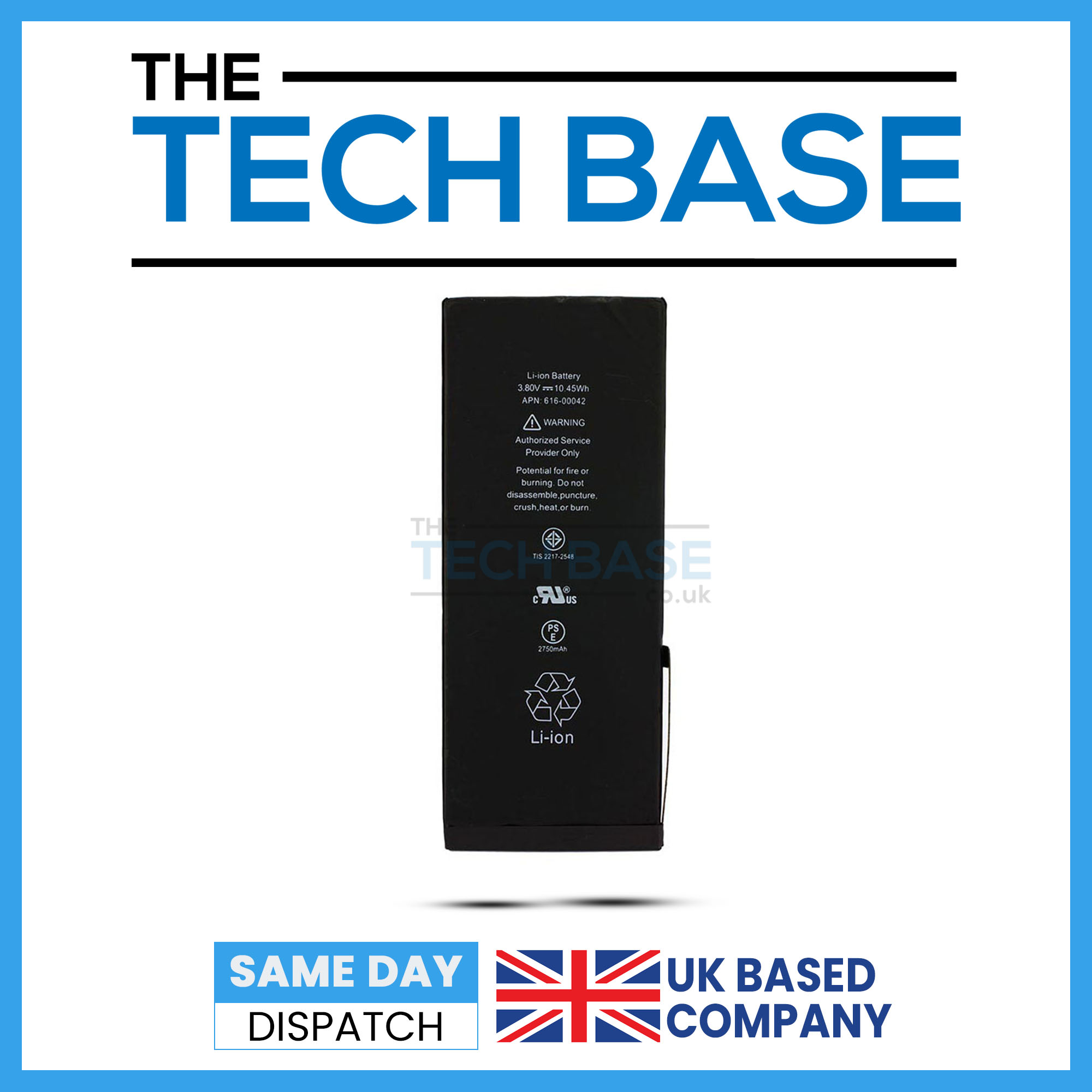 For Apple iPhone 6S Battery The Techbase