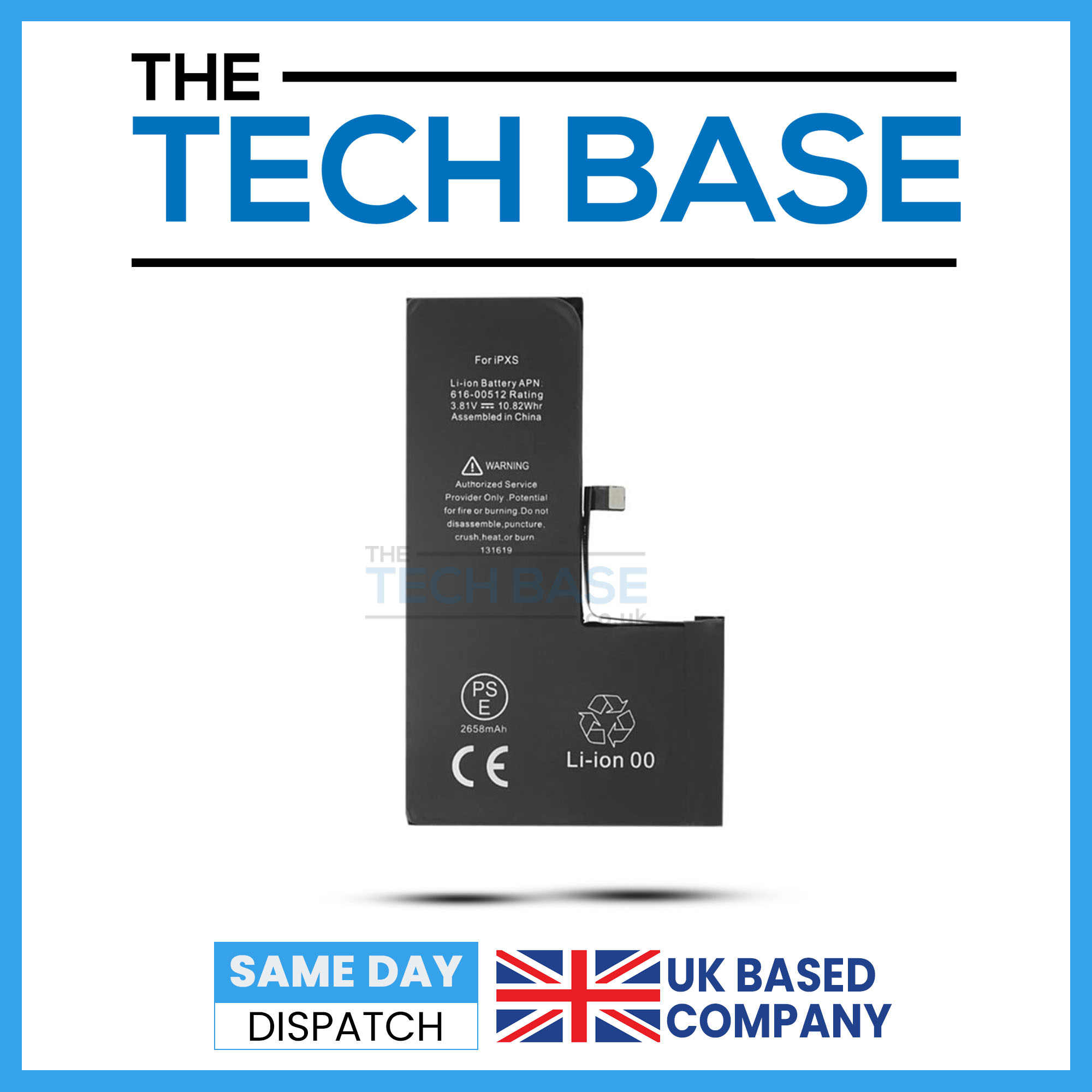 For Apple iPhone XS Battery The Techbase