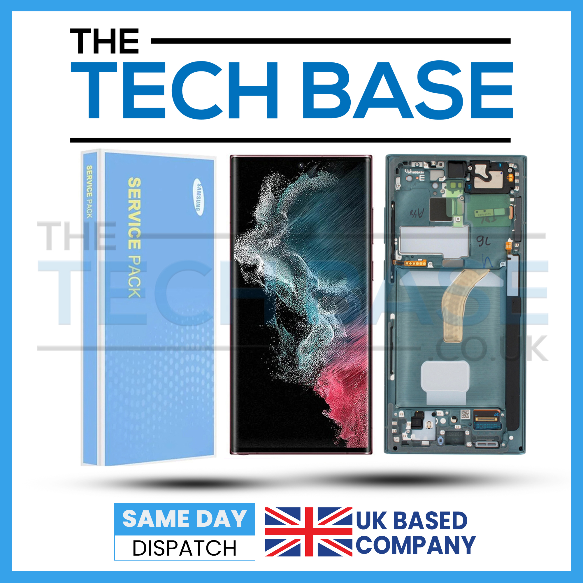Samsung Galaxy S22 Ultra G908 Service Pack LCD Display Screen