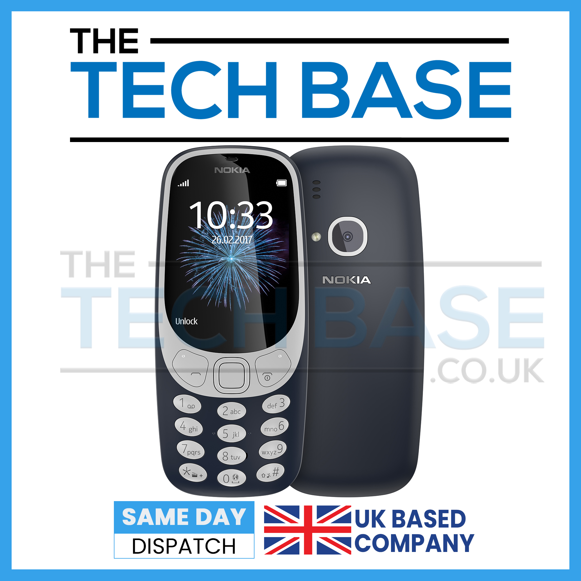 Nokia 3310 Dual Sim Mobile Phone Sim Free Unlocked