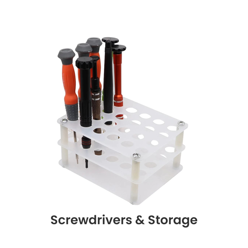 Screwdrivers and Storage
