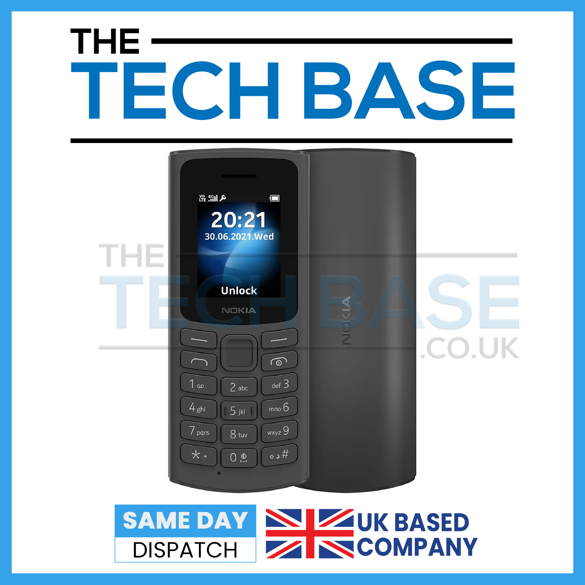 Nokia 105 2020 Mobile Phone Sim Free Unlocked