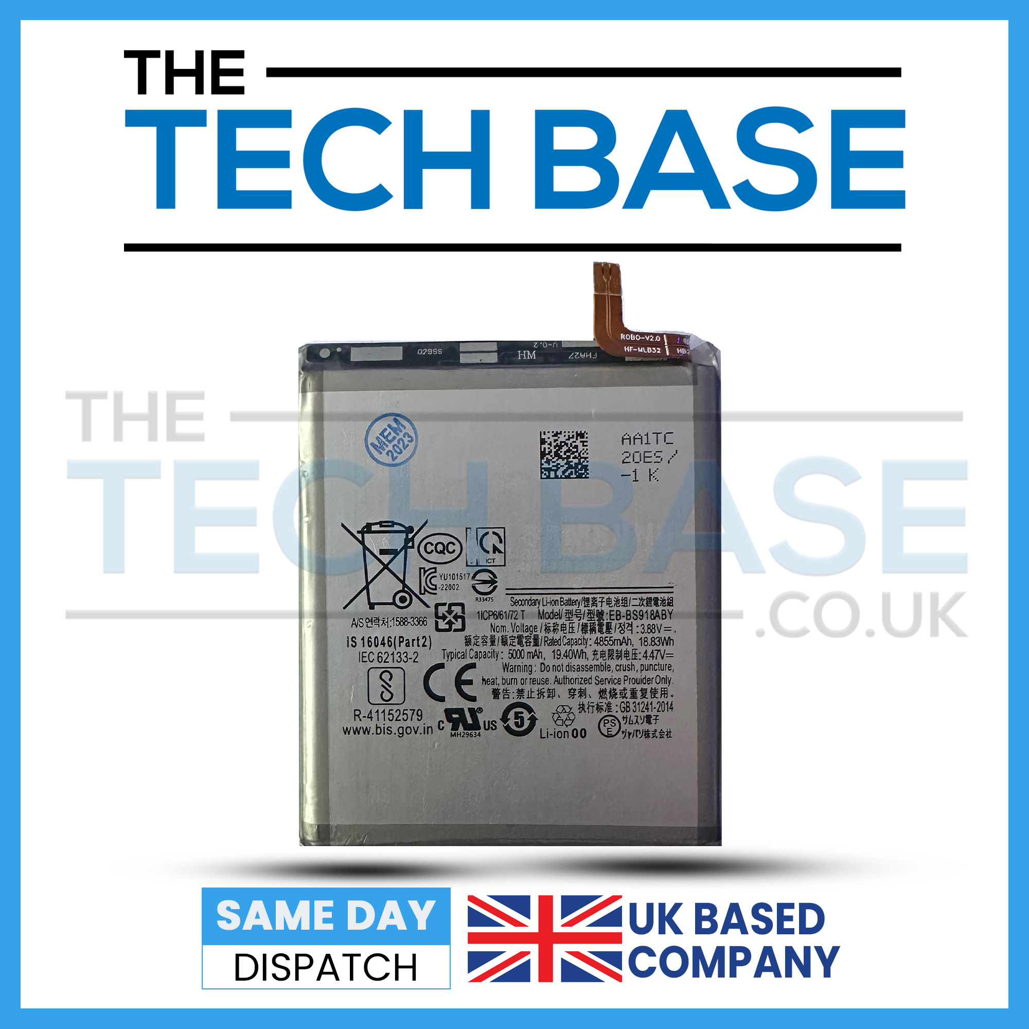 Samsung Galaxy S23 Ultra S918 Battery EB-BS918ABY