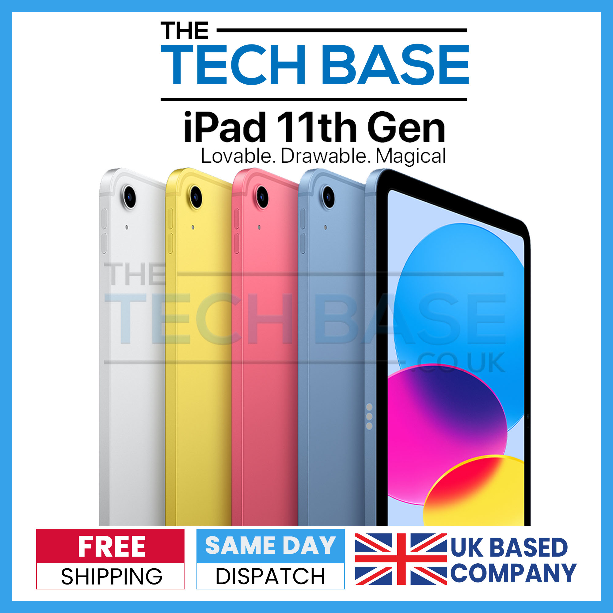 New Apple iPad 11th Gen A16 128GB Wifi 2025